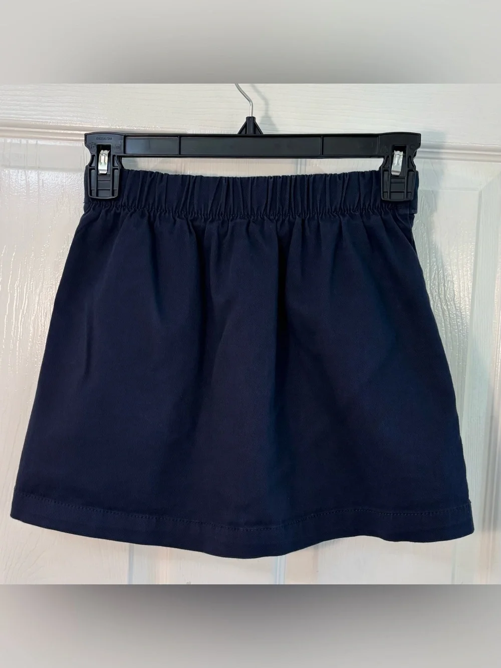 EUC Old Navy Girls Navy Pleated Skort, Sz M/8, Pull On School Uniform
